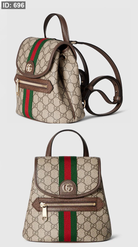 شنطة ظهر جوتشي/ 836854Gucci Ophidia small backpack حجم صغير ماستر كواليتي مع علبة