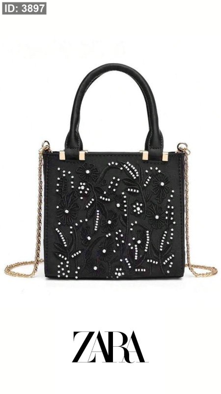 حقيبة Zara Embroidered ماستر