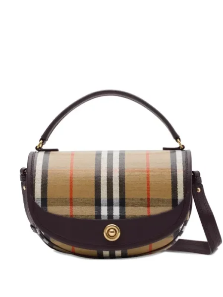 كروس Burberry Vintage Check Half-Moon Crossbody