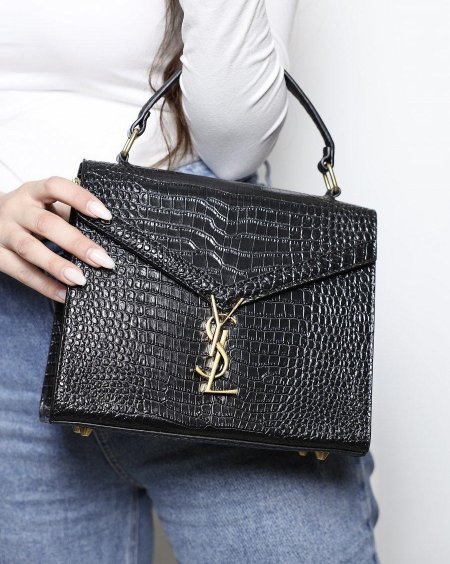 حقيبة - YSL جلد تمساح
