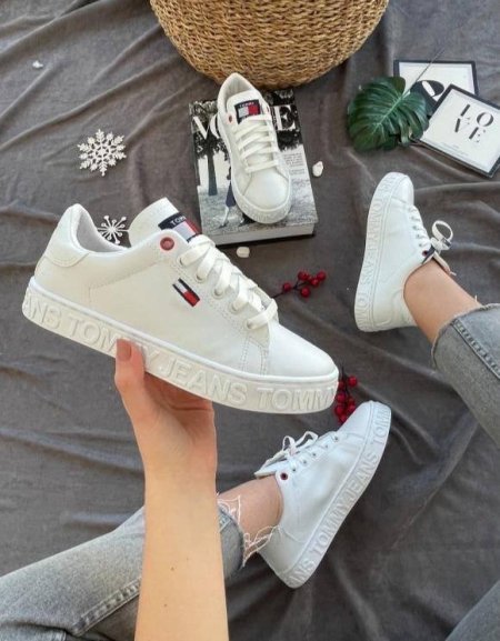 حذاء TOMMY ماستر ابيض