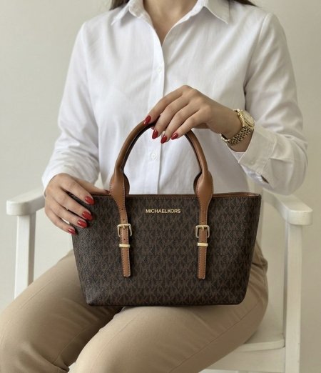 حقيبة Michael Kors بني